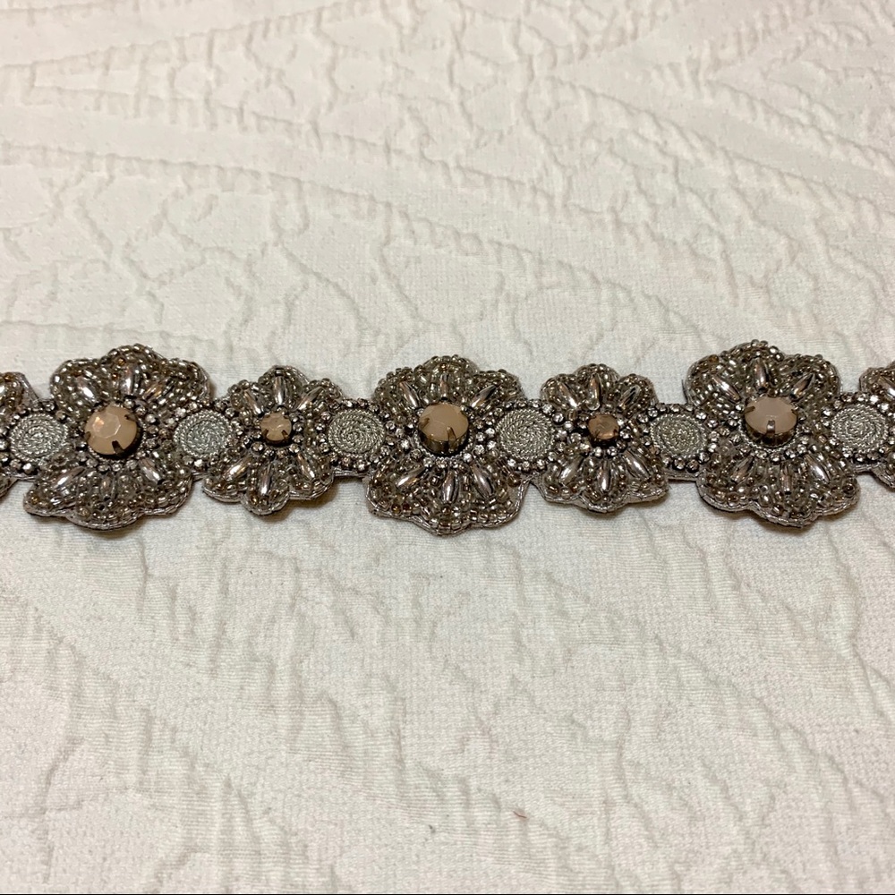 Anthropologie Beaded Belt